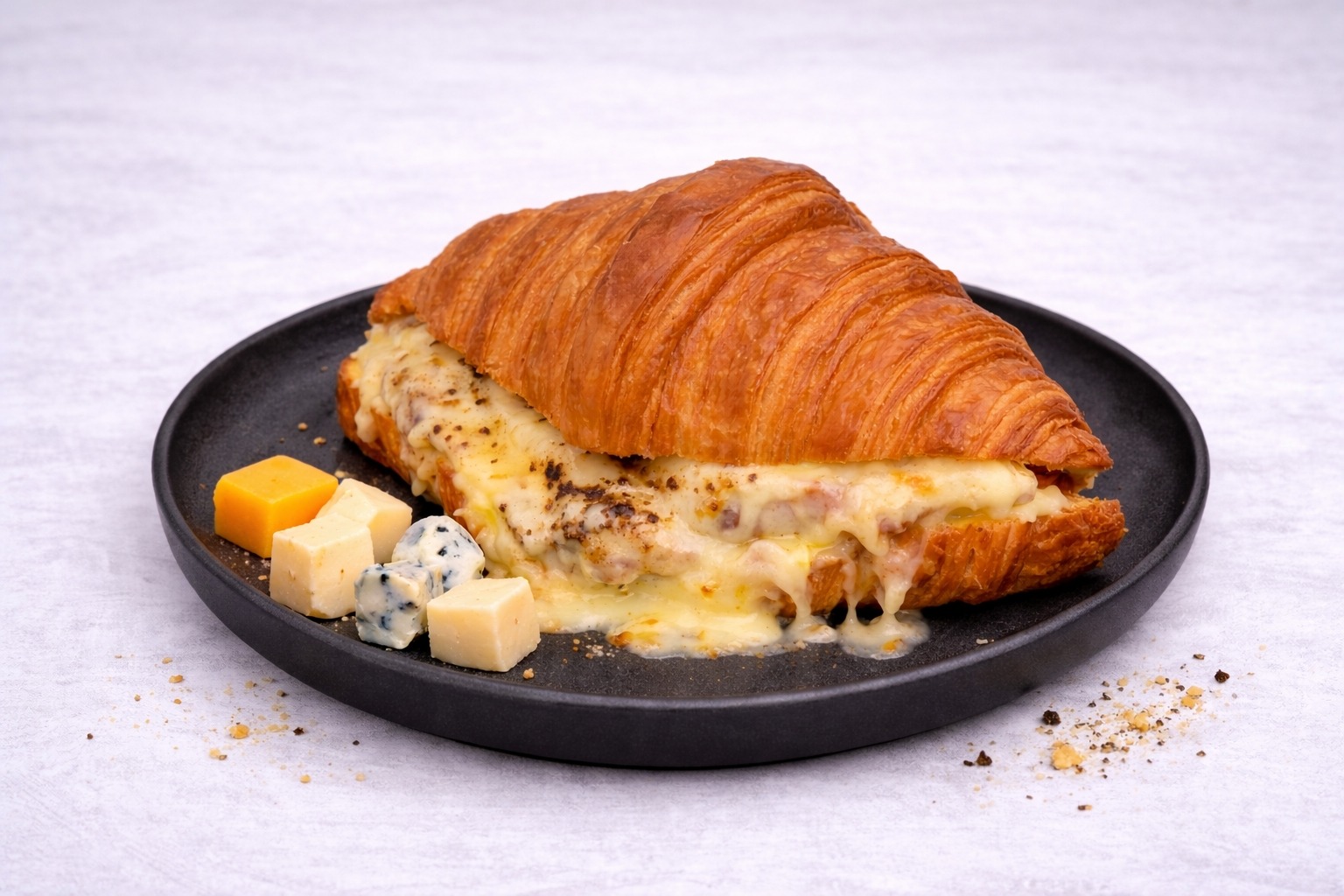 4Cheesy Truffle Croissant