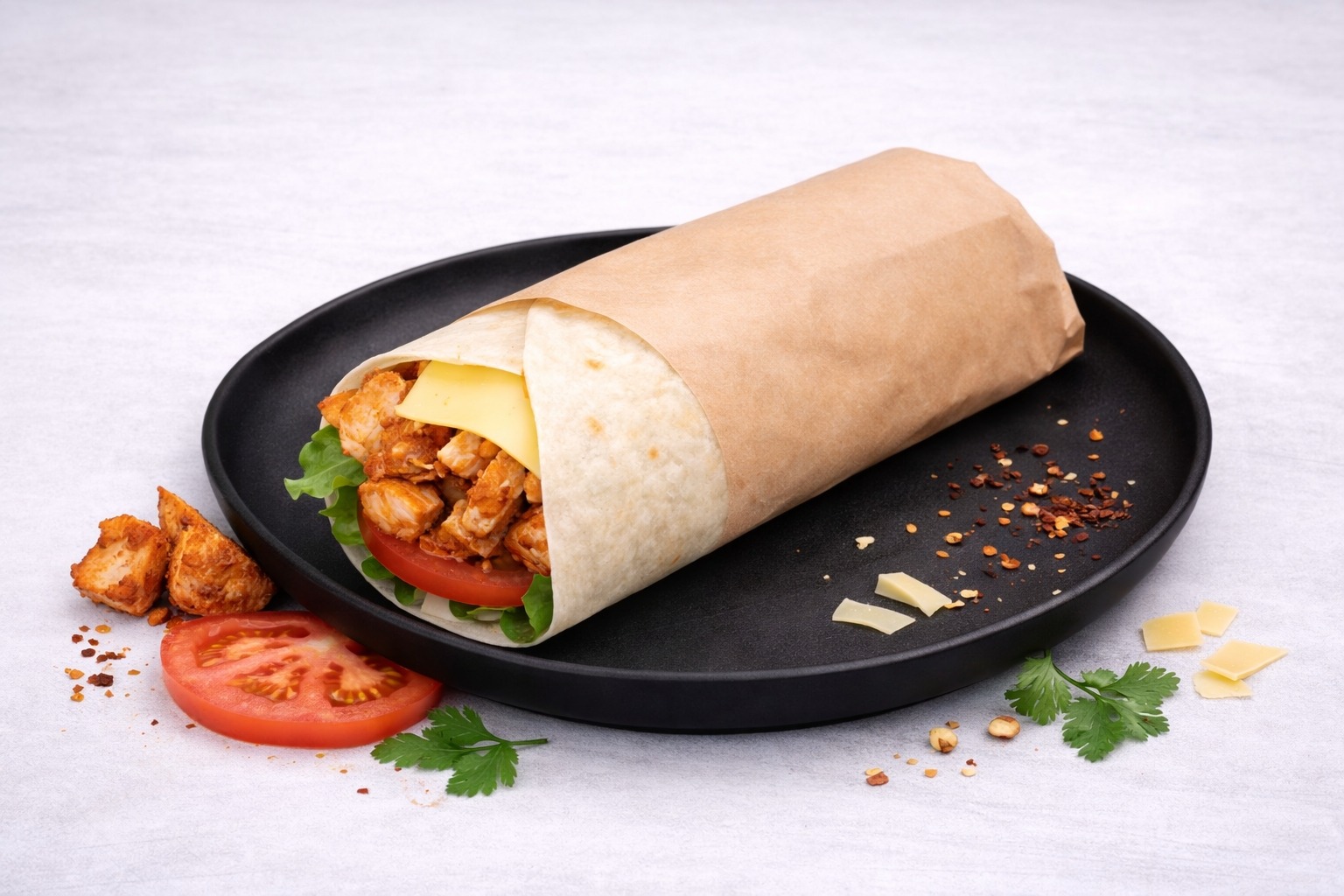 Tandoori Chicky Wrap